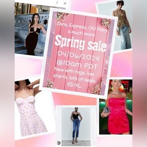 Live show 04/013/24 @7pm PDT Zara outlet lowered prices